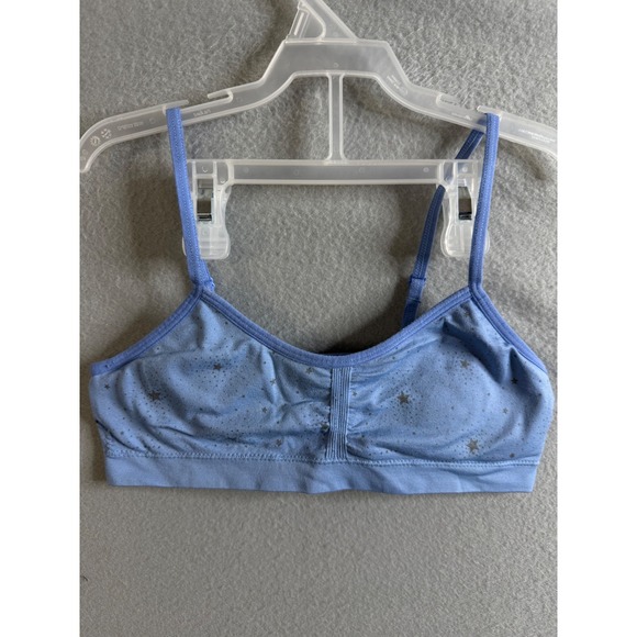More Than Magic Bra Girls Large Star Print Bralette Adjustable Straps - Picture 1 of 7